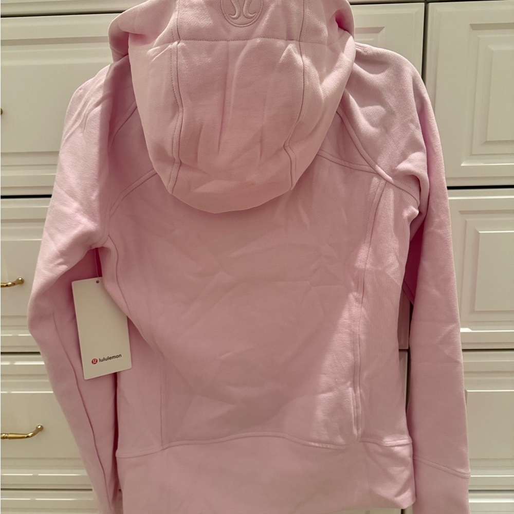 NWT $138 LULULEMON Pink Organza Scuba Full Zip Hoodie Jacket 8, 10, 12 - Picture 8 of 16